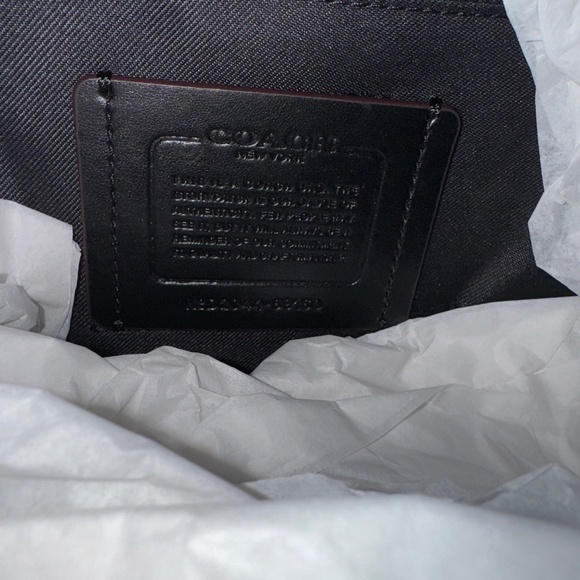 Coach metropolitan soft black backpack main image 5